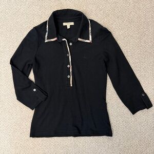 Burberry Button Down Polo Shirt